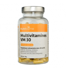 Multivitamines VM30 - 30 actifs - 150 gélules - Flacon seul