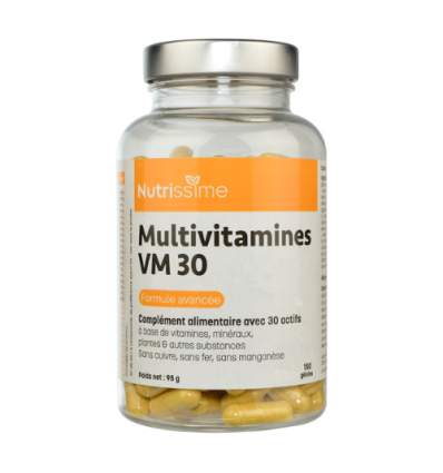 Multivitamines VM30 - flacon seul - 150 gélules 