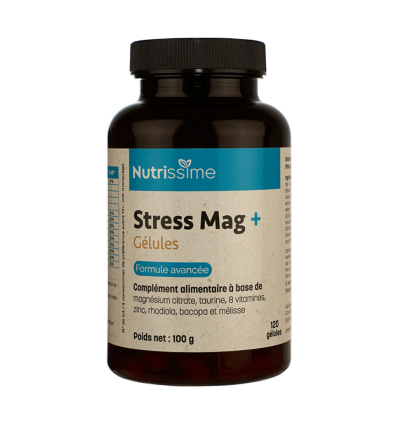 Stress Mag + 120 gélules face