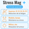 Stress Mag + 120 gélules visuel bienfaits détail ingrédients