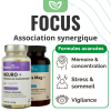 FOCUS - Stress Mag + & Neuro+ Pack de 2 flacons bienfaits