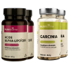  Protocole métabolique - Garcinia et Acide alpha lipoïque - 4 flacons face