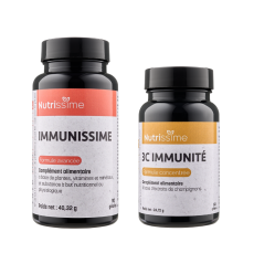 PACK IMMUNITÉ - IMMUNISSIME + 3C IMMUNITÉ - 2 flacons V2